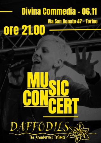 Locandina: Daffodils, La Divina Commedia, 6 nov