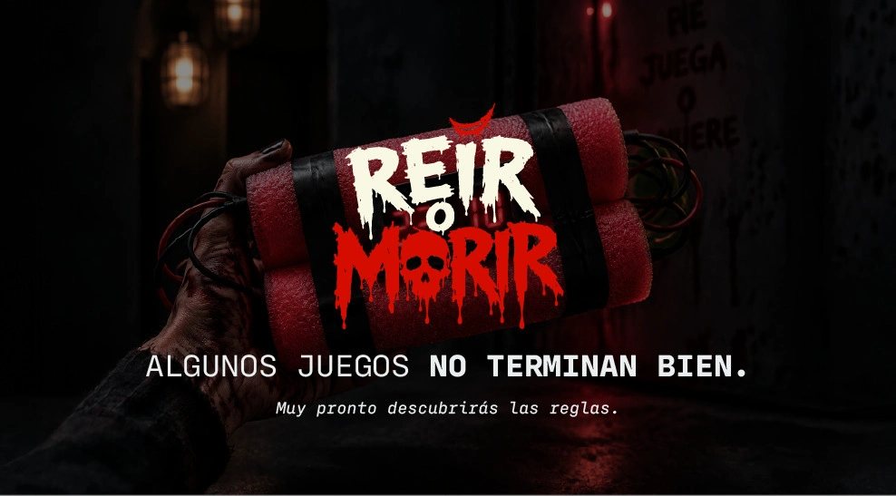 Cartel: Reír o Morir