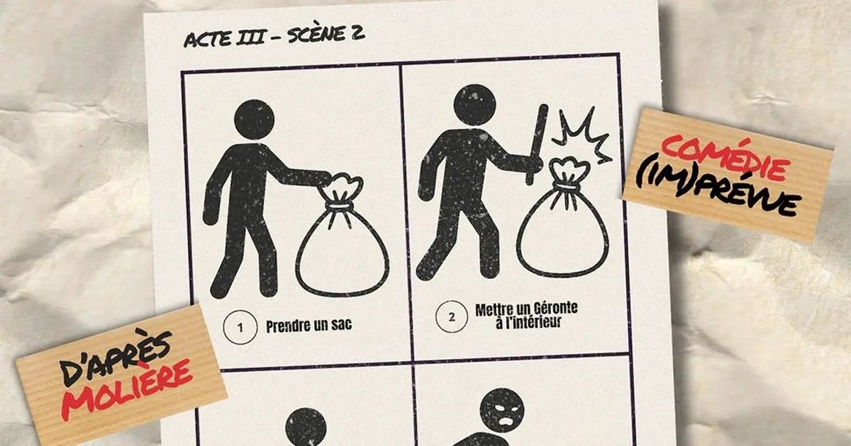 Poster: Scapin : mode d'emploi