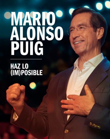 Cartel: MARIO ALONSO PUIG HAZ LO (IM)POSIBLE, Auditòrium de Palma, 12 nov