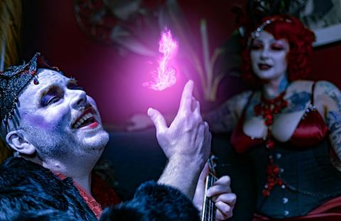 Poster: The Vampire Travesty Show!  A Le Vampyre Cabaret production, The AllWays Lounge & Cabaret, Nov 13