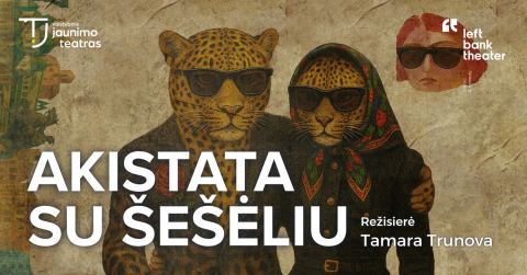 Poster: AKISTATA SU ŠEŠĖLIU, Valstybinis jaunimo teatras, Nov 11