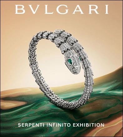 Poster: Bvlgari Serpenti Infinito Exhibition, Nita Mukesh Ambani Cultural Centre (NMACC), Oct 2