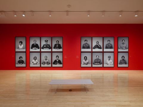 Poster: Alexander Apóstol Regime: Dramatis Personae, MOCA Grand Avenue, Sep 20