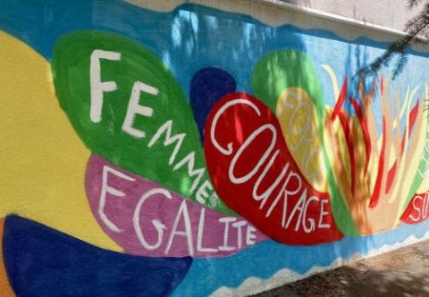 Affiche : Balade urbaine à Cenon : "Histoire et héritage au féminin", Cenon Palmer, 31 oct.