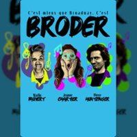Affiche : Broder, Théâtre BO Saint-Martin, 25 oct.