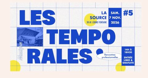 Affiche : Les temporales #5 - Réseau Tempo, La Belle Electrique, 7 nov.