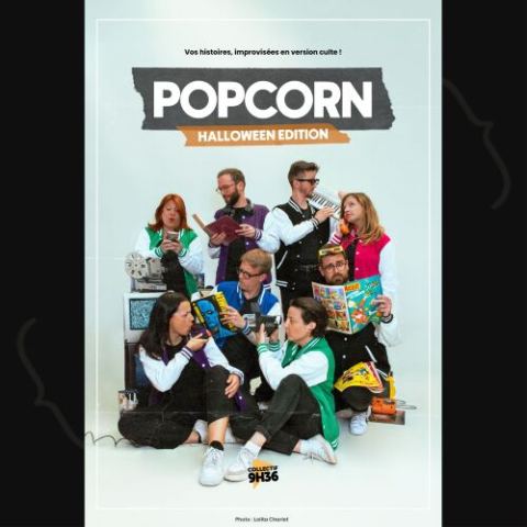 Affiche : Popcorn – Halloween Edition, Le Spotlight, 30 oct.