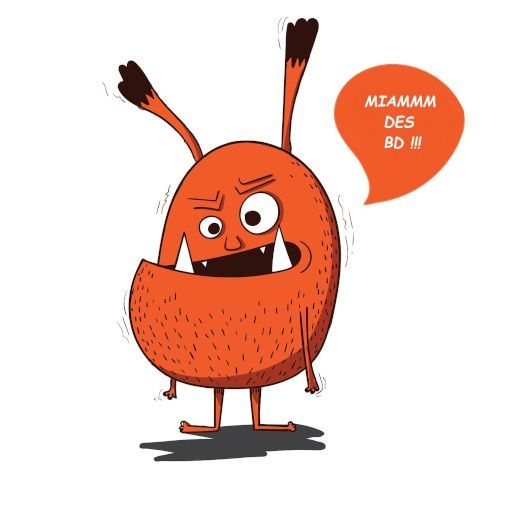 Affiche : Les dévoreurs de BD