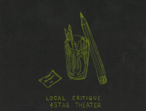 Poster: Local Critique, 4 Star Theater, Nov 1