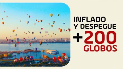 Poster: Festival Internacional del Globo 2026, Parque Metropolitano de León, Nov 13