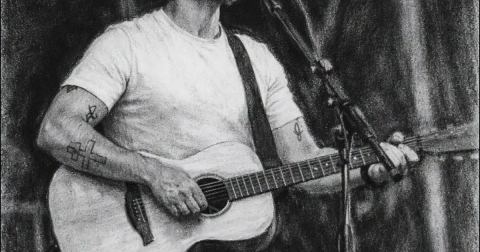 Affiche : Sébastien Tholance chante J.J.GOLDMAN, Le Caveau de Schiltigheim, 28 oct.
