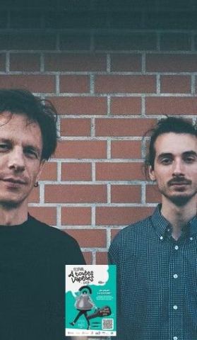 Poster: LOUISE & MICHEL : Duo jazz folk, Maison des Jeunes et de la Culture d'Olivet (MJC), Nov 5