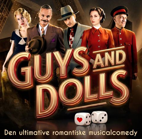 Poster: Guys and Dolls, Det Ny Teater, Sep 17