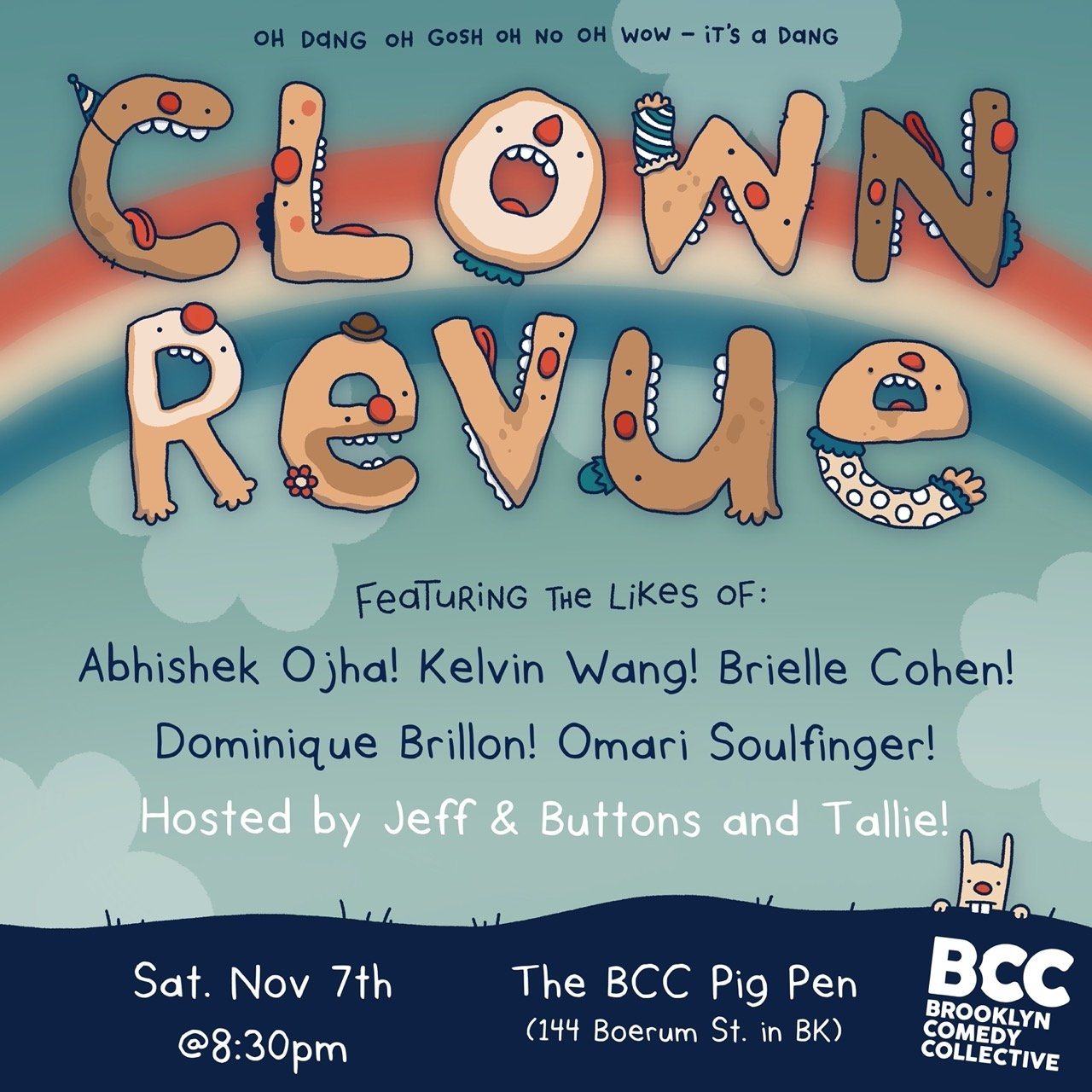 Poster: Clown Revue