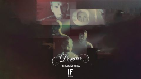 Poster: Dorian, IF Performance Hall Beşiktaş, Nov 8