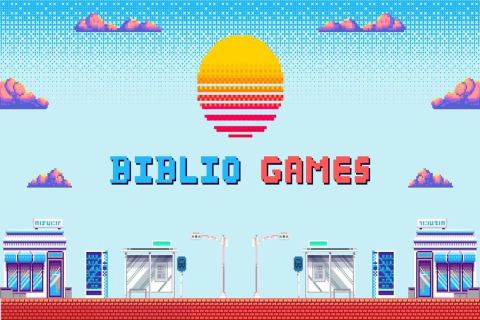 Poster: Bibliogames, Bibliothèque Municipale de Bègles, Oct 28