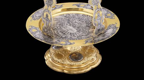 Poster: Sacred Treasures from Kyiv, V&A South Kensington, Sep 14