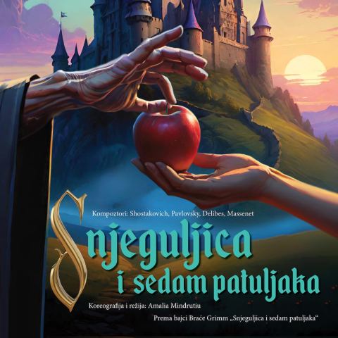 Plakat: Snjeguljica i sedam patuljaka, Narodno pozorište Sarajevo, 29. okt