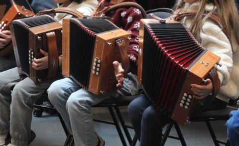 Poster: Stage d'initiation aux musiques traditionnelles | d’Irlande & d’Ecosse, Conservatoire Bellevue, Oct 29