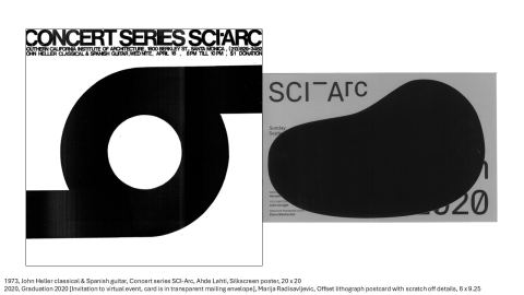 Poster: Kevin McMahon: Something from SCI-Arc: Six Decades of Graphics for Public Programs, SCI-Arc, Nov 11