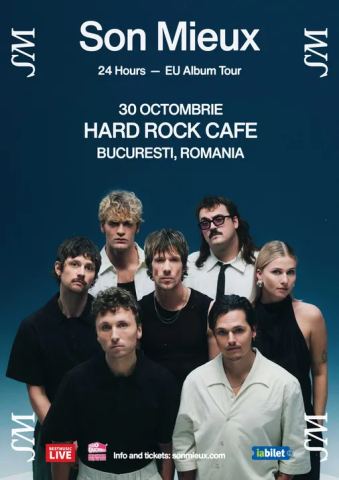 Poster: Concert Son Mieux la Hard Rock Cafe, Hard Rock Cafe București, Oct 30