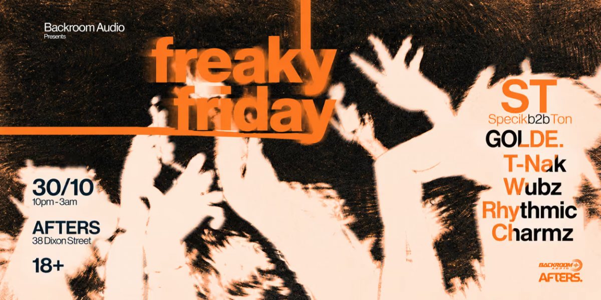 Poster: Backroom Audio Freaky Friday