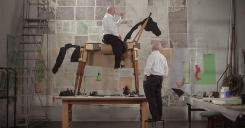 Affiche : William Kentridge, Bozar – Palais des Beaux-Arts, 18 sept.