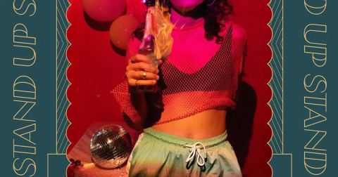 Affiche : Cléo Apruzzese dans Tout péter, Les Boudoirs, 27 oct.