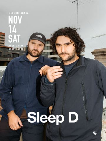 Poster: 11/14(SAT) -SLEEP D-, CIRCUS OSAKA, Nov 14