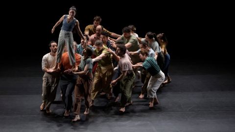 Poster: Le Pas du Monde – Collectif XY, Teatro Olimpico, Oct 29