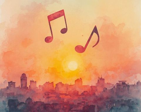 Affiche : Aurore musicale : les instruments anciens, Marché des Douves, 6 nov.