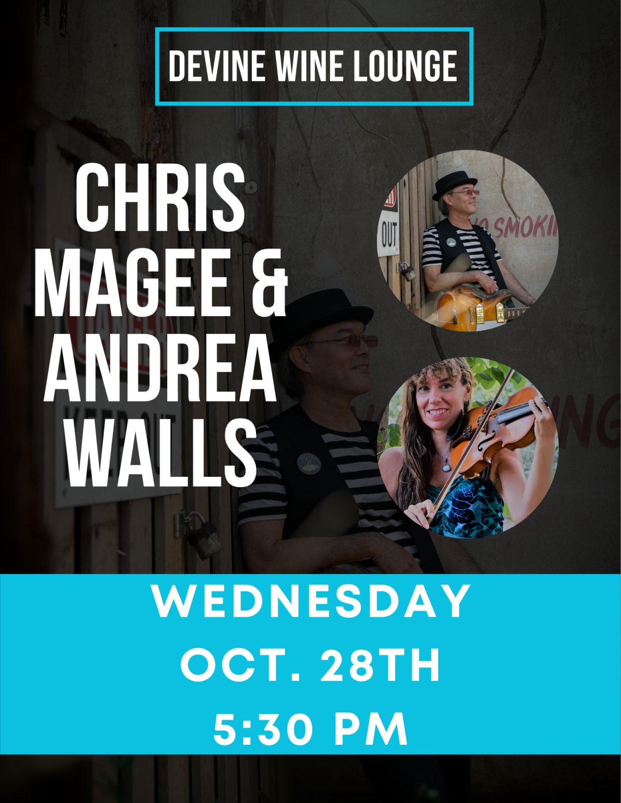 Poster: Chris Magee & Andrea Walls!