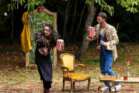 Affiche : La Bête et le Beau, Théâtre du Champ de Bataille, 4 nov.