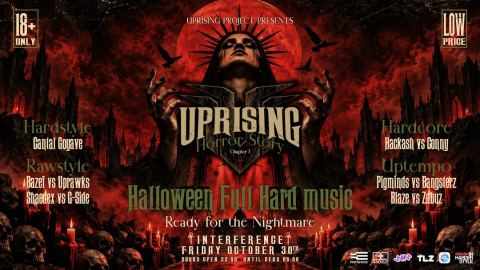 Affiche : UPRISING HORROR STORY, Interférence, 30 oct.