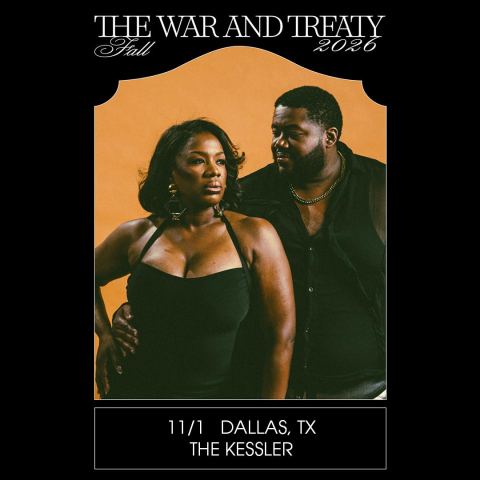 Poster: KXT 91.7 presents The War And Treaty, The Kessler Theater, Nov 1