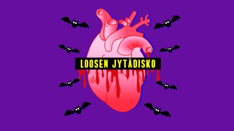 Juliste: Halloweenin Jytädisko: DJ Mortti, Bar Loose, 31.10.