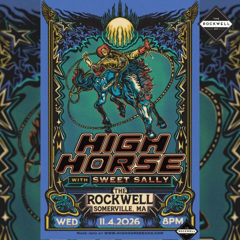 Poster: High Horse with Sweet Sally, The Rockwell, Nov 4
