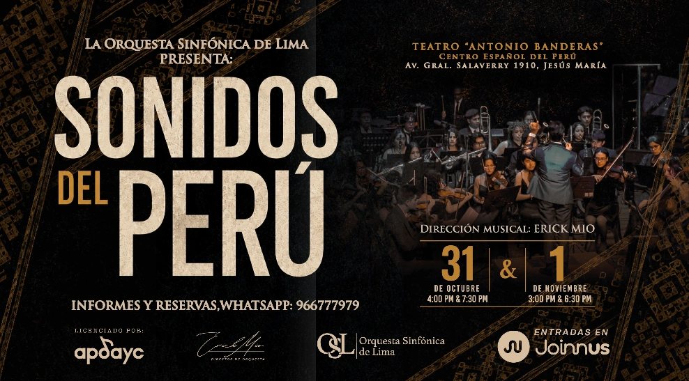 Poster: SONIDOS DEL PERÚ