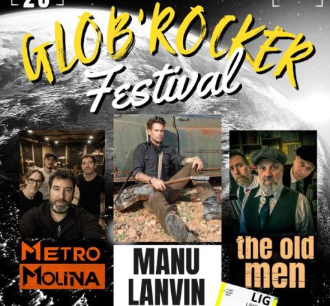 Poster: Glob'Rocker Festival #2, CCM John Lennon, Oct 30