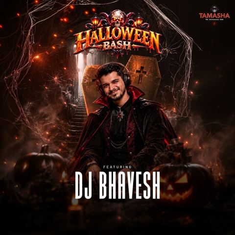 Poster: Halloween Bash, TAMASHA The Bollywood Club, Oct 31
