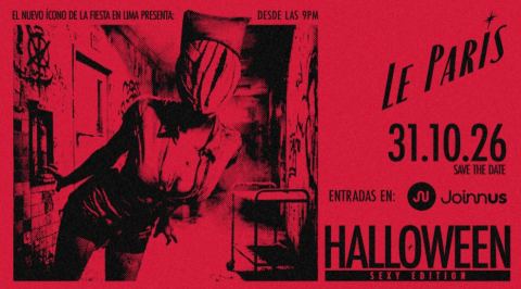 Poster: HALLOWEEN SEXY EDITION - SAB 31.10 | LE PARIS, Discoteca Le Paris, Oct 31