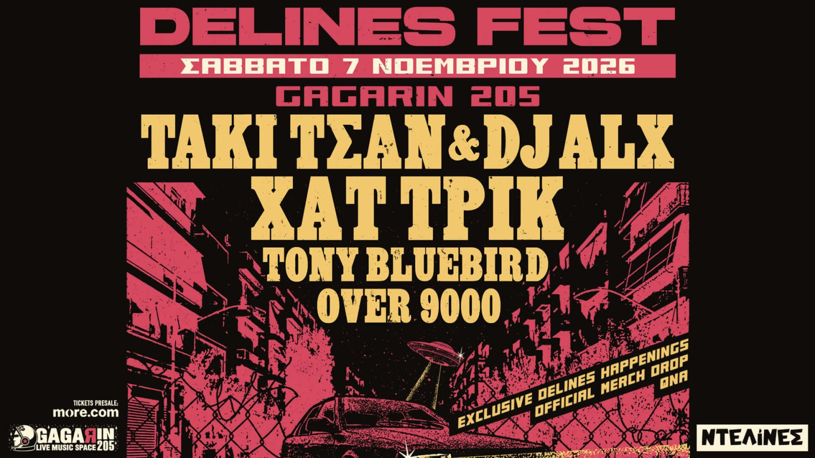 Poster: DELINES FEST