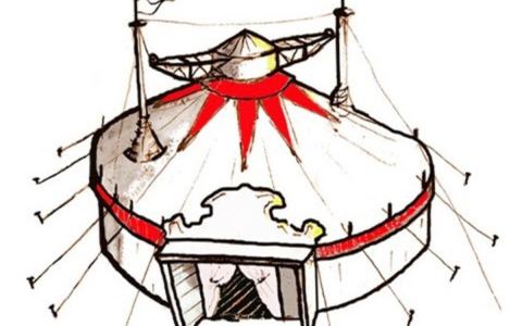 Affiche : Le Corbeau et le Renard, Cirque Électrique, 29 oct.
