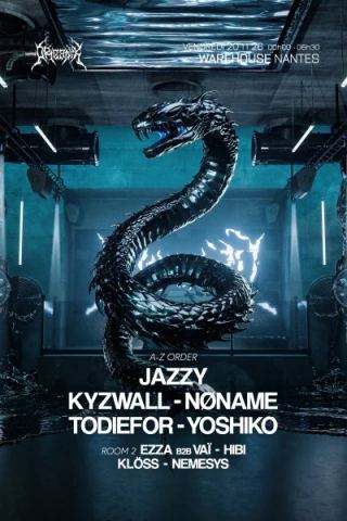 Affiche : ORGANÏK w/ Jazzy, Yoshiko, Todiefor & more, Warehouse, 20 nov.