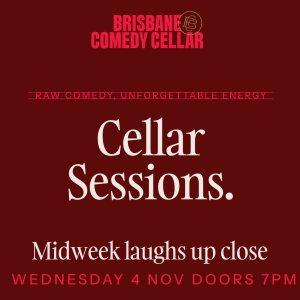 Poster: Cellar Sessions | Wednesday Weeknight Comedy