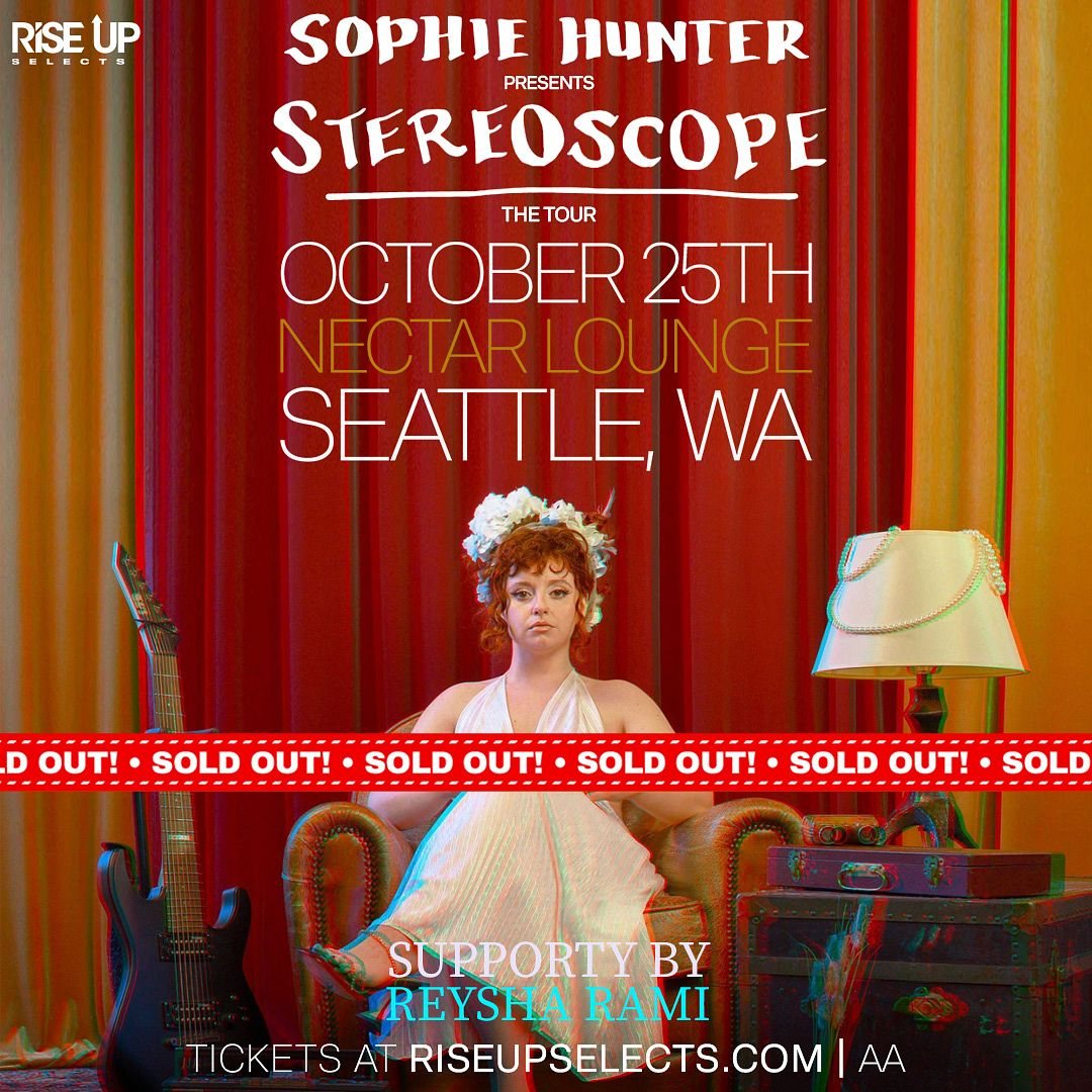 Poster: SOPHIE HUNTER with Reysha Rami