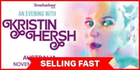 Poster: An Evening with Kristin Hersh, The Cave Inn, Nov 20