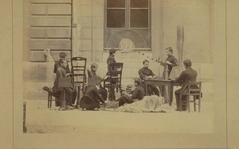 Affiche : « Des aveugles. La collection photographique de l’INJA », Inja Louise Braille, 5 nov.