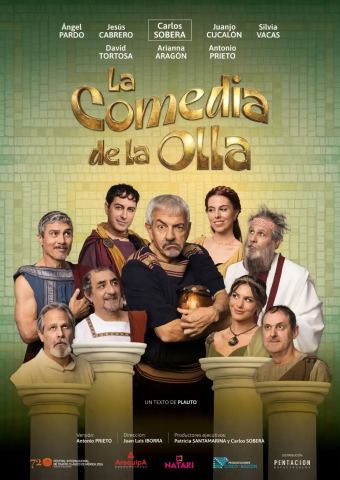 Cartel: La Comedia de la Olla, Teatro Principal de Zaragoza, 30 oct